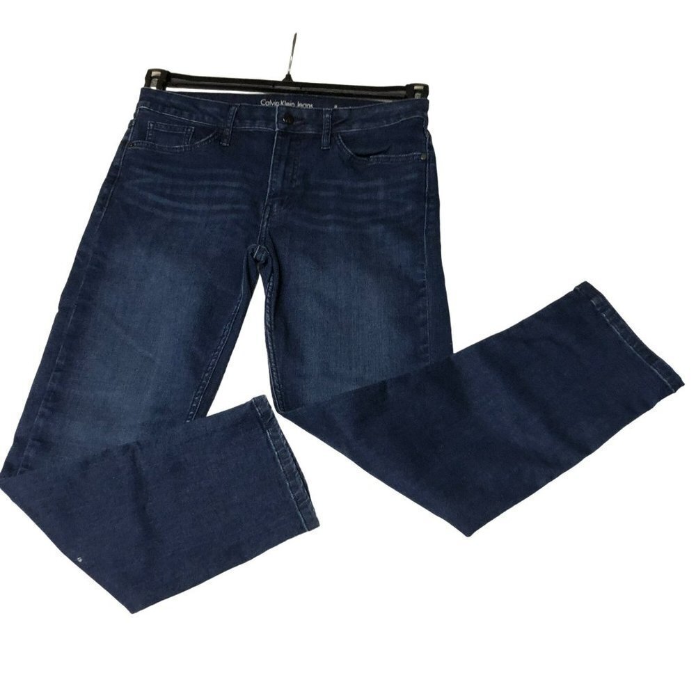 CALVIN‎ KLEIN JEANS MID RISE SLIM BOYFRIEND JEANS 8